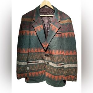 SOLD Vintage Western Mountain Blazer Sport Coat